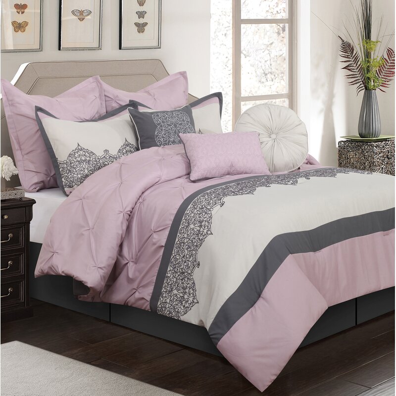 House Of Hampton Rhinehart Comforter Set Reviews Wayfair